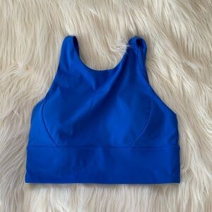 Lululemon Highneck Bra Wild Bluebell Size 8 *VERY RARE